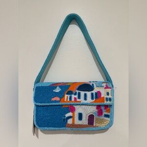 America & Beyond Santorini Beaded Bag